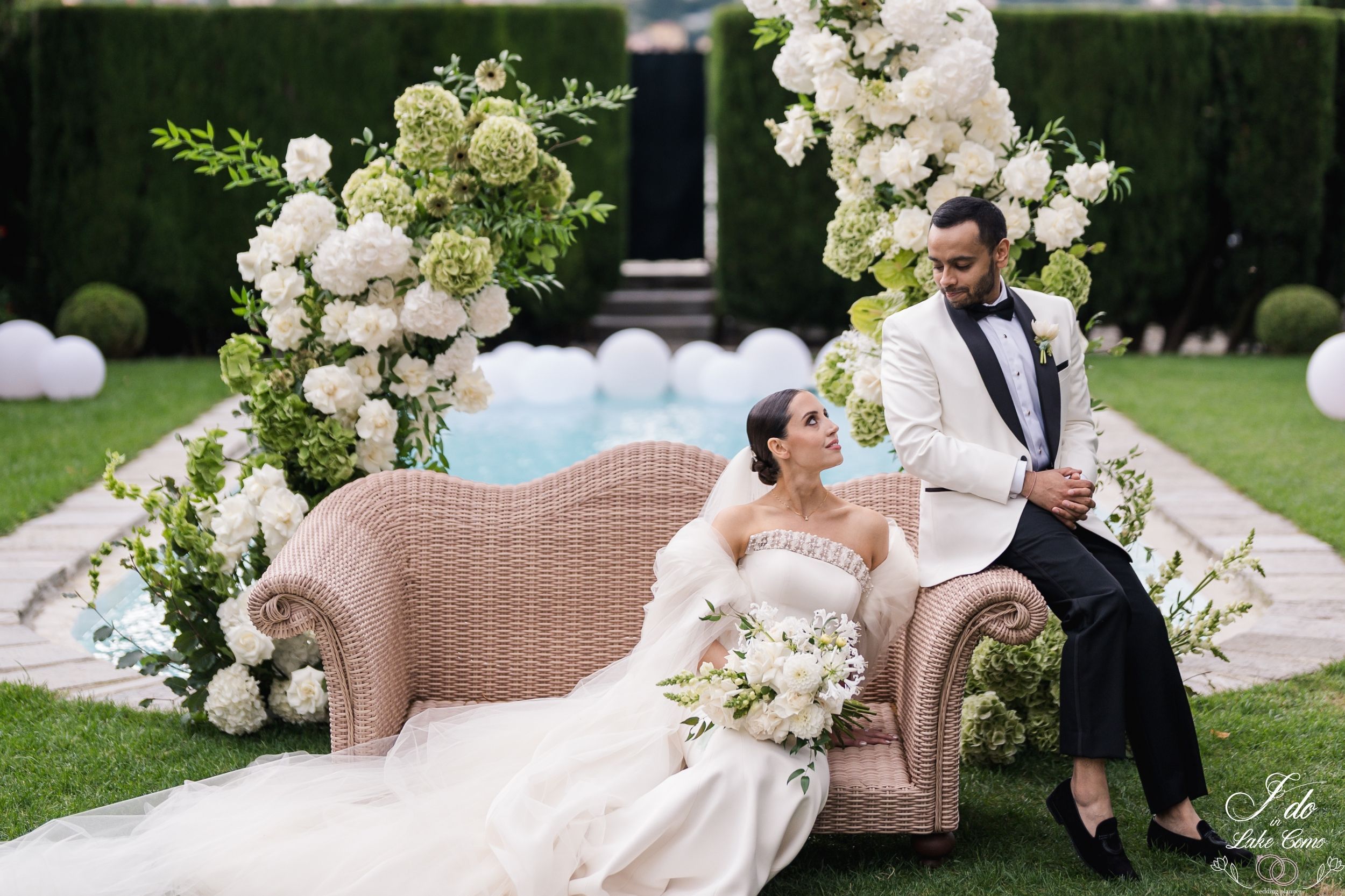 An intimate ad sweet wedding at Villa Gallietta, Lake Como