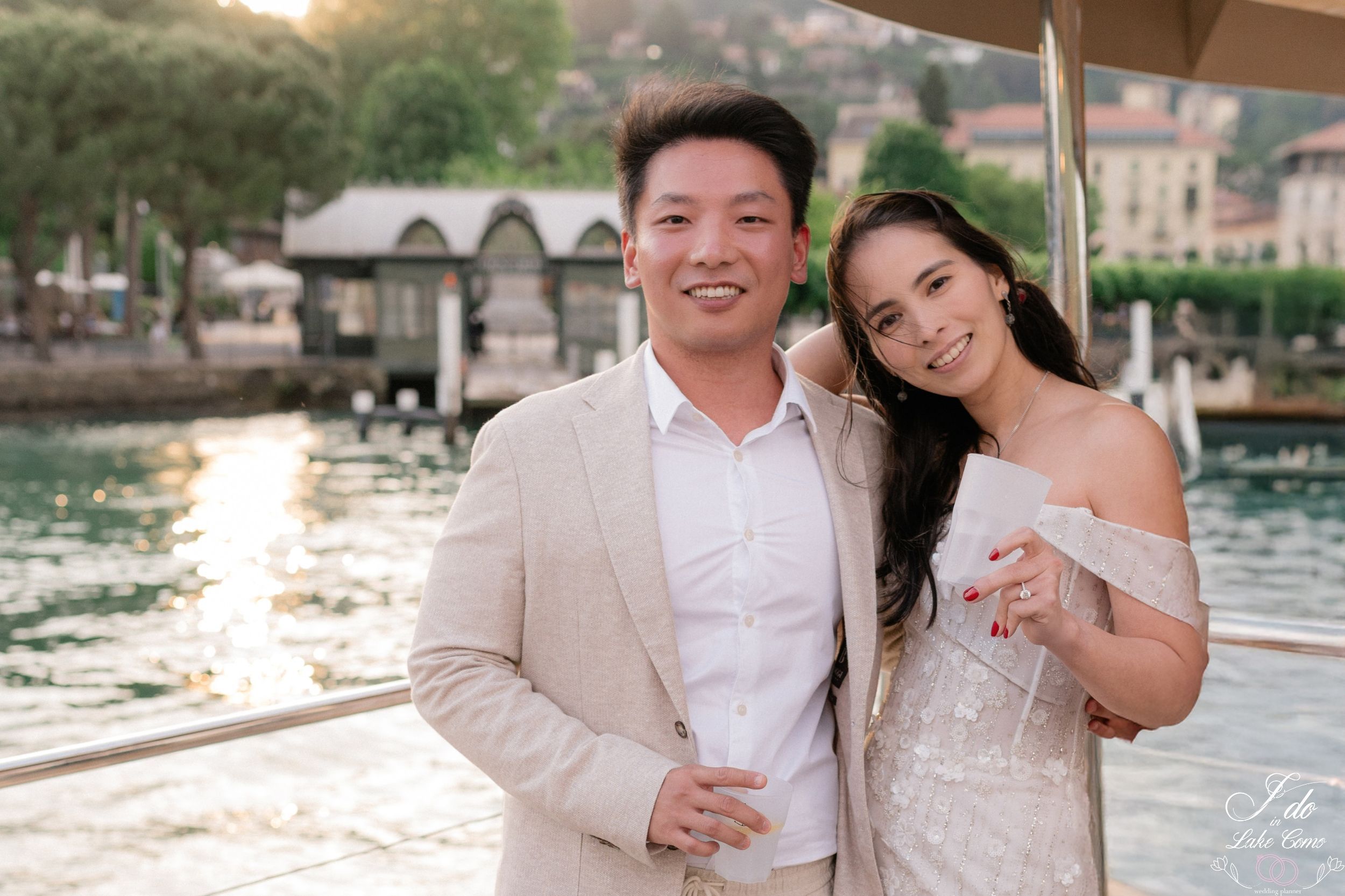 Before the vows: A pre-wedding boat party on the Mega Rospo, Lake Como
