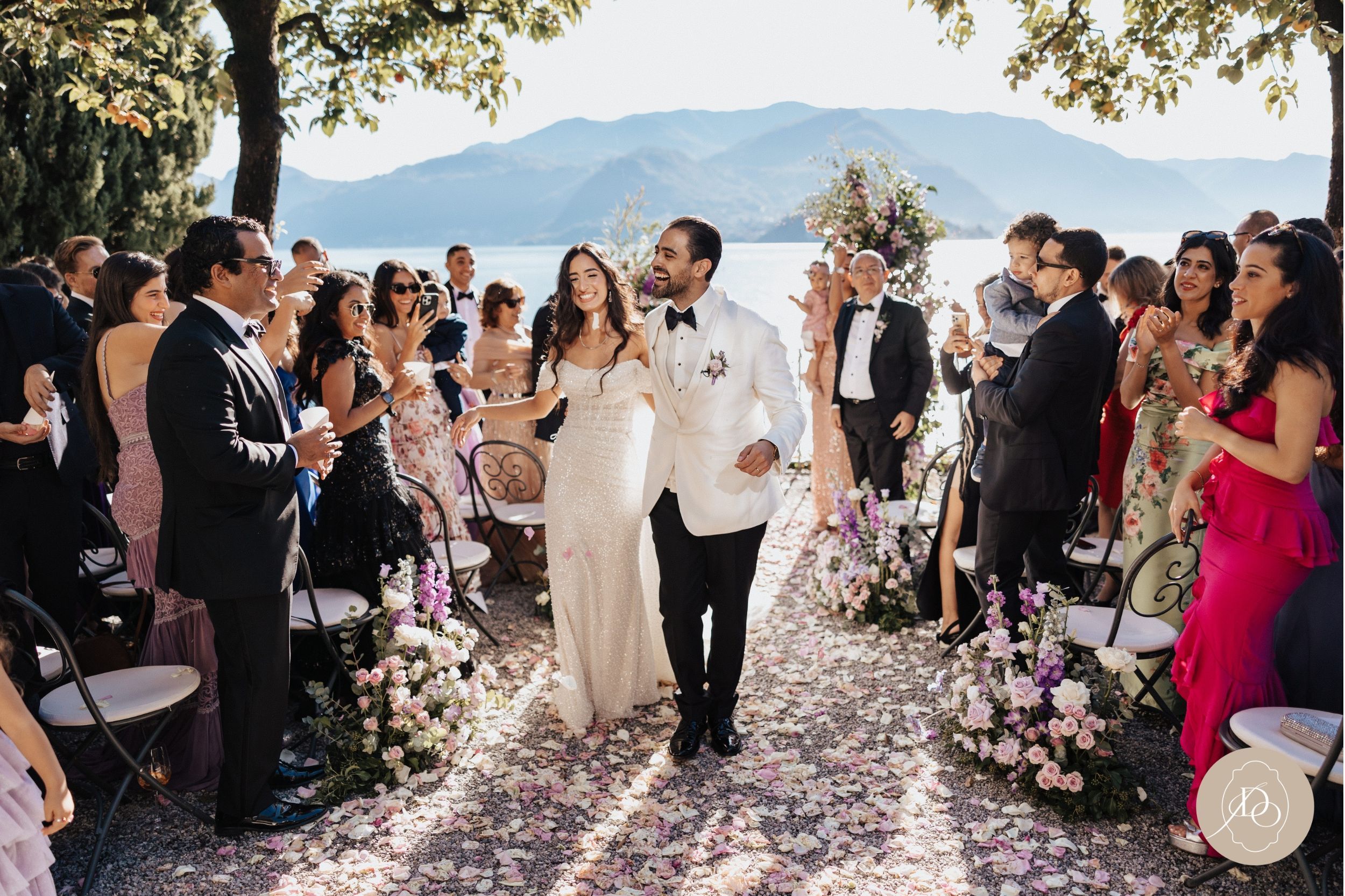 A sweet wedding at Villa Cipressi, Lake Como