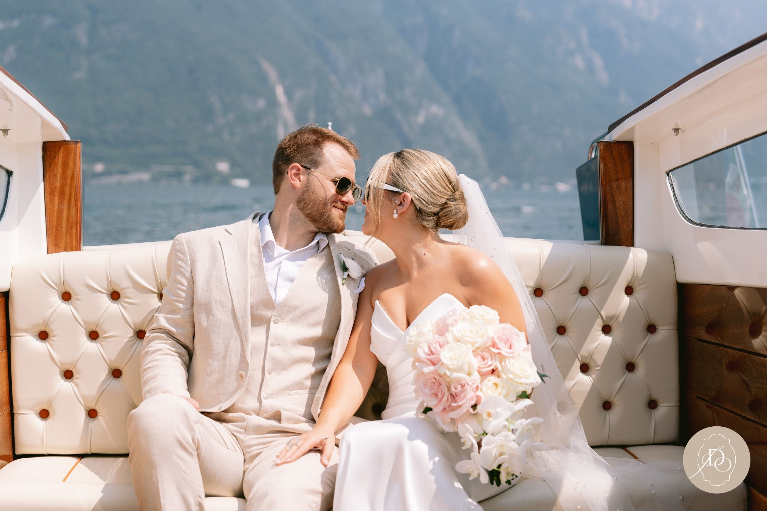 A sweet elopement at Villa Del Balbianello, Lake Como