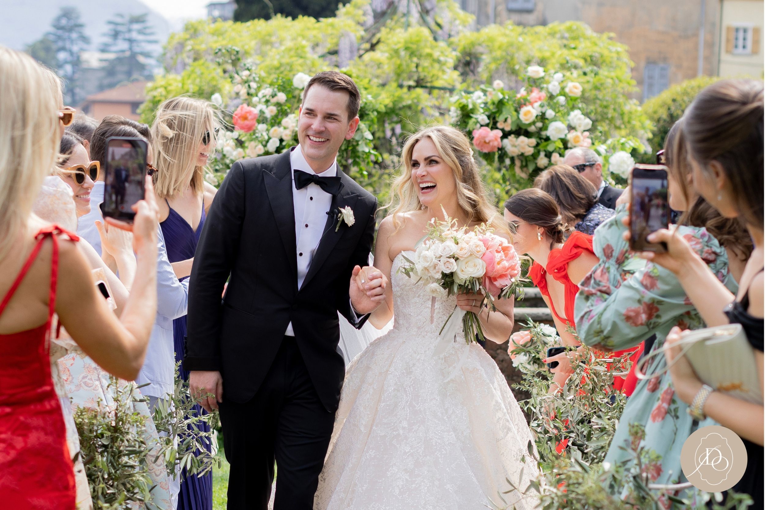 A beautiful wedding at Villa Regina Teodolinda, Lake Como