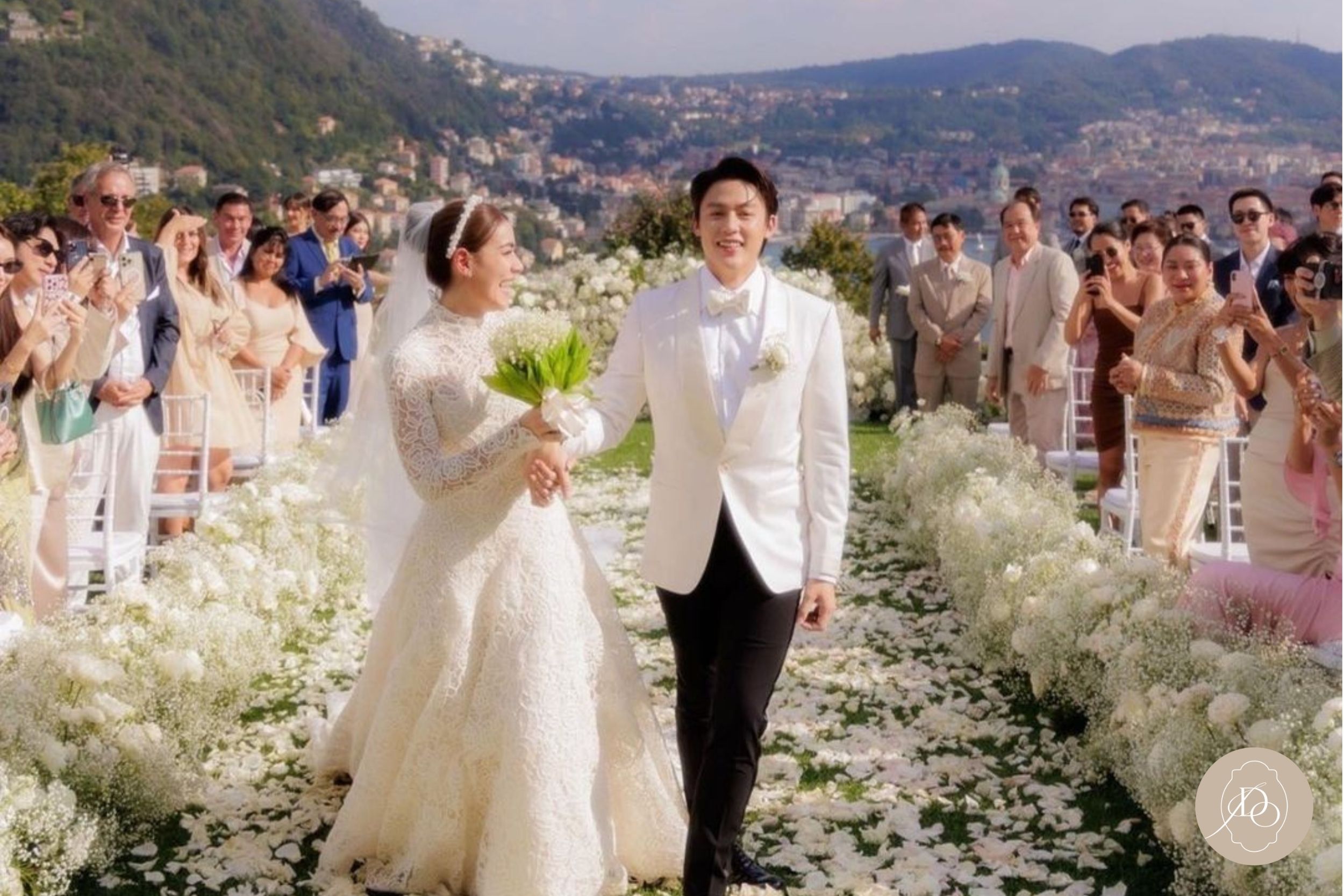 A stunning and elegant wedding at Villa Bonomi, Lake Como