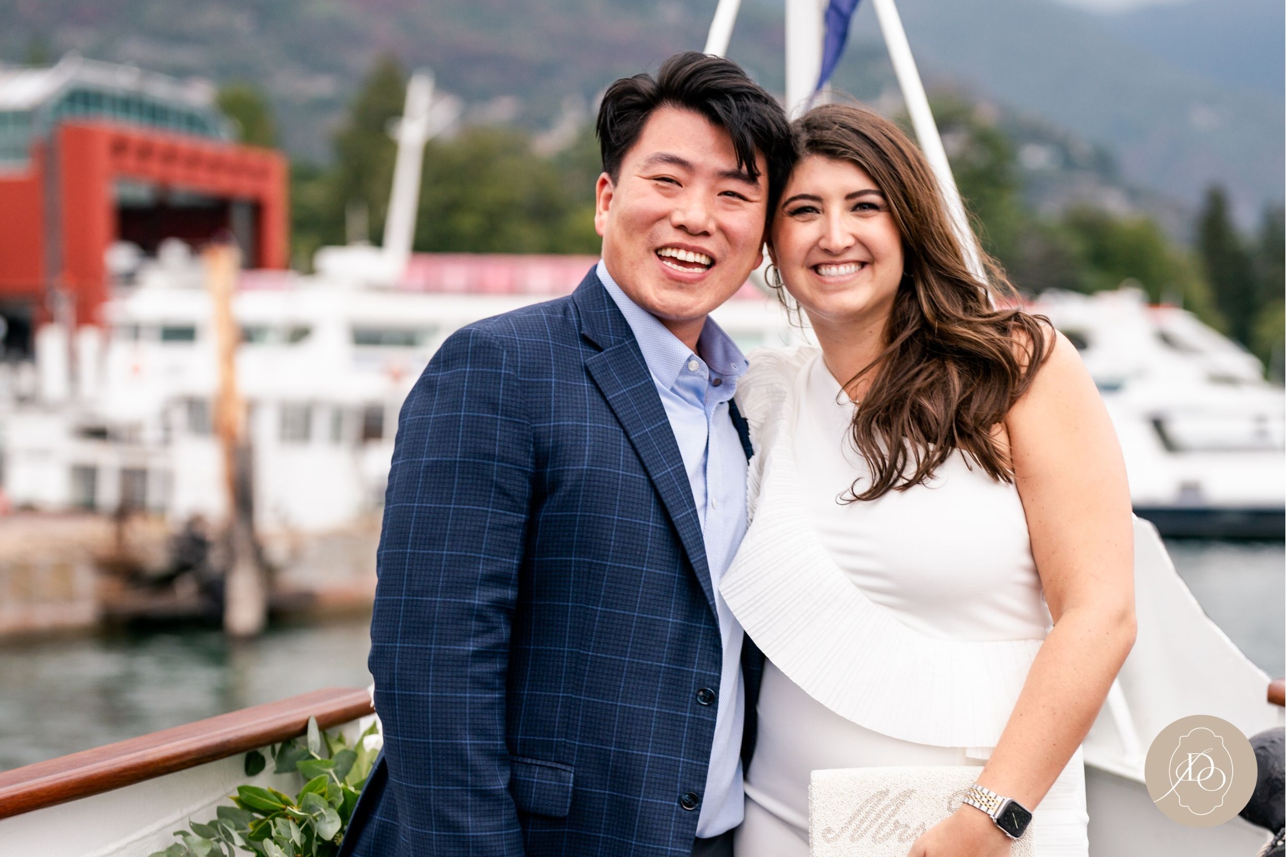 A welcome cocktail party in the beautiful Concordia boat