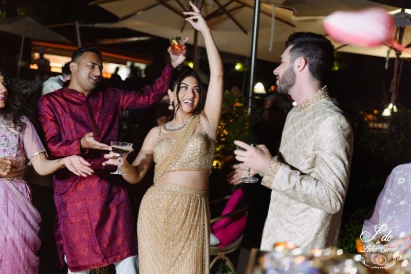 An Indian pre wedding event at Grand Hotel Tremezzo wedding in lake Como