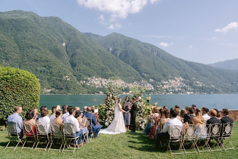 A sophisticated wedding at Villa Regina Teodolinda